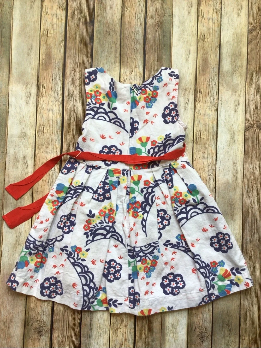 Mini Boden Festival Floral Dress